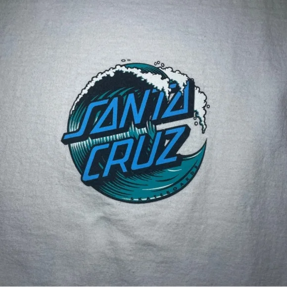 Santa Cruz Wave t-shirt - Picture 4 of 4